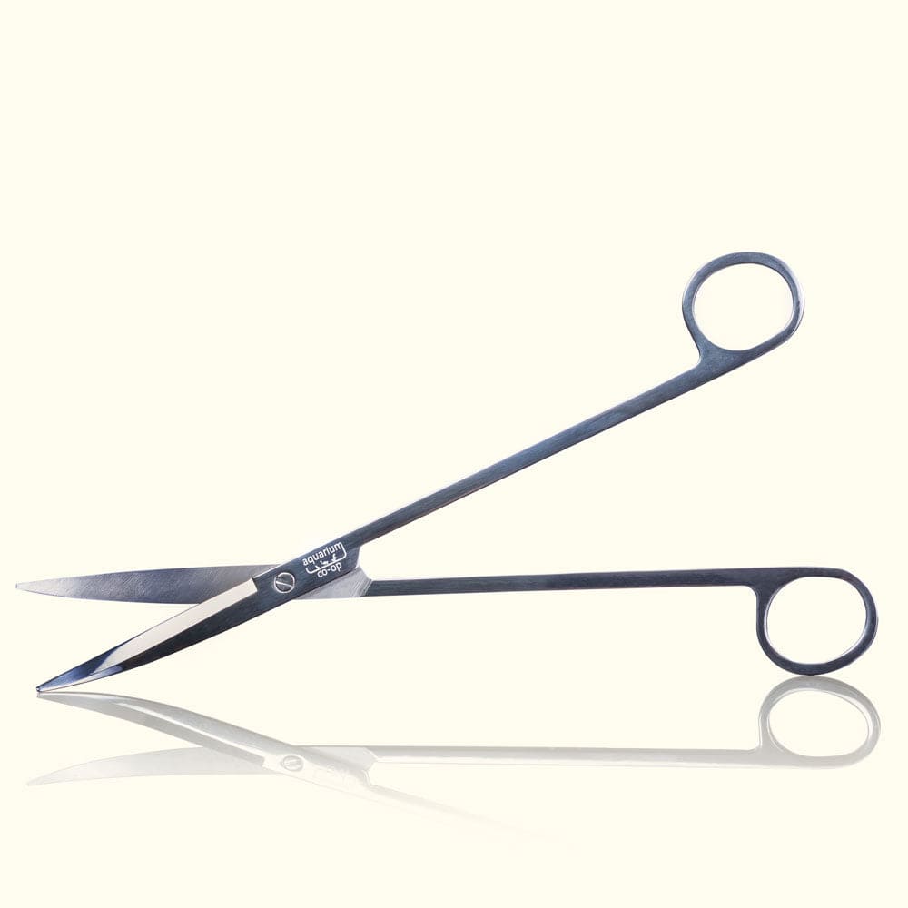 Curved Scissors for Aquarium Plant Trimming
