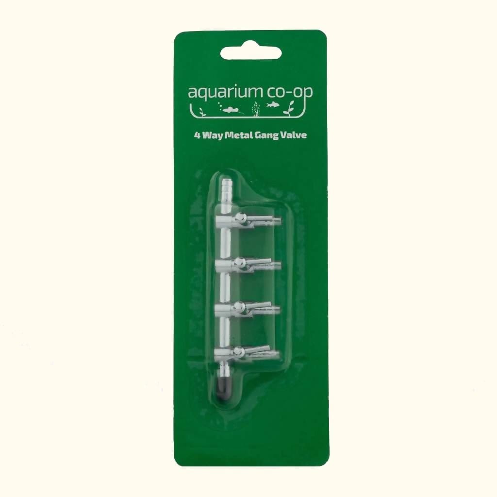 4-Port Metal Gang Valve for Hydroponics