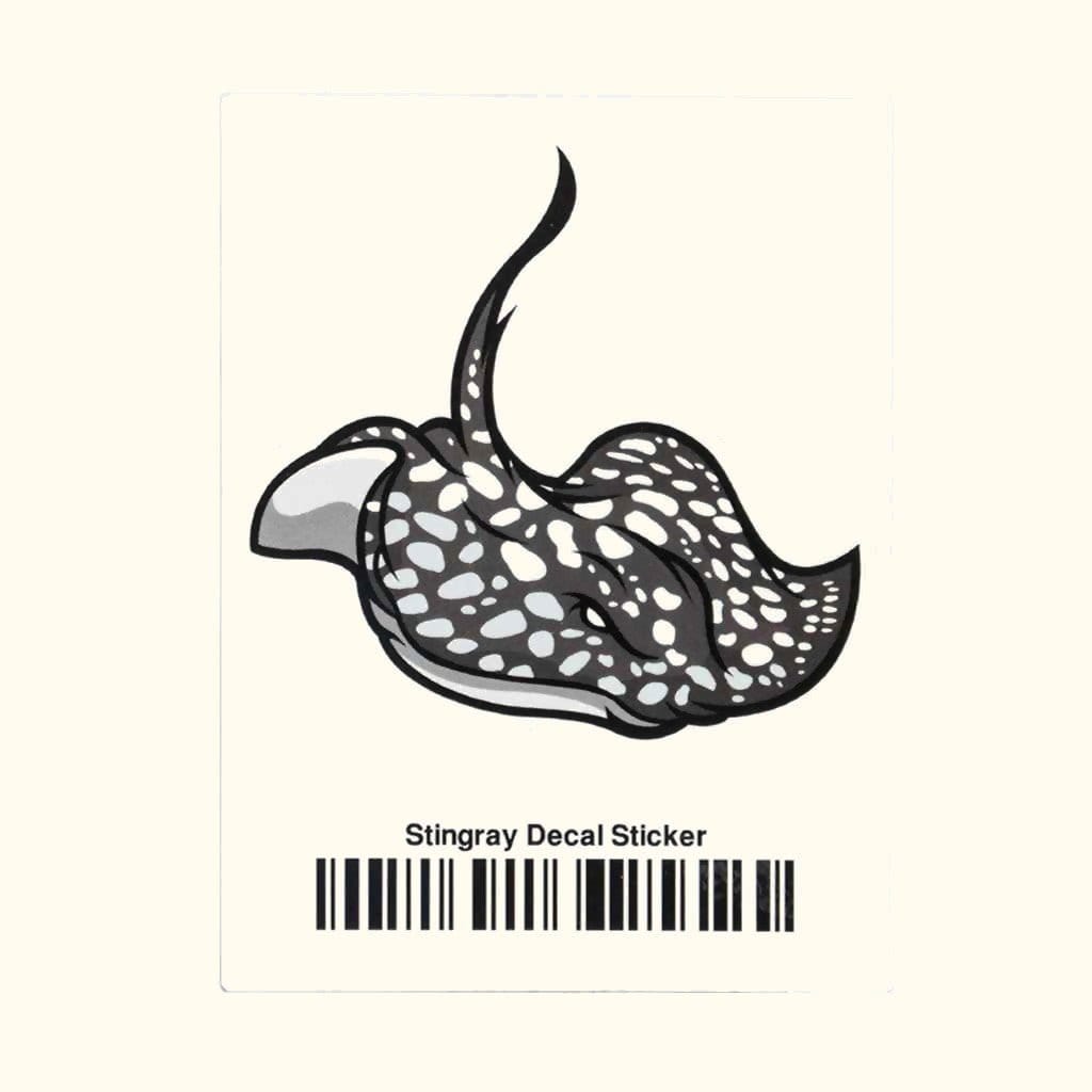 Stingray Vinyl Sticker for Decoration