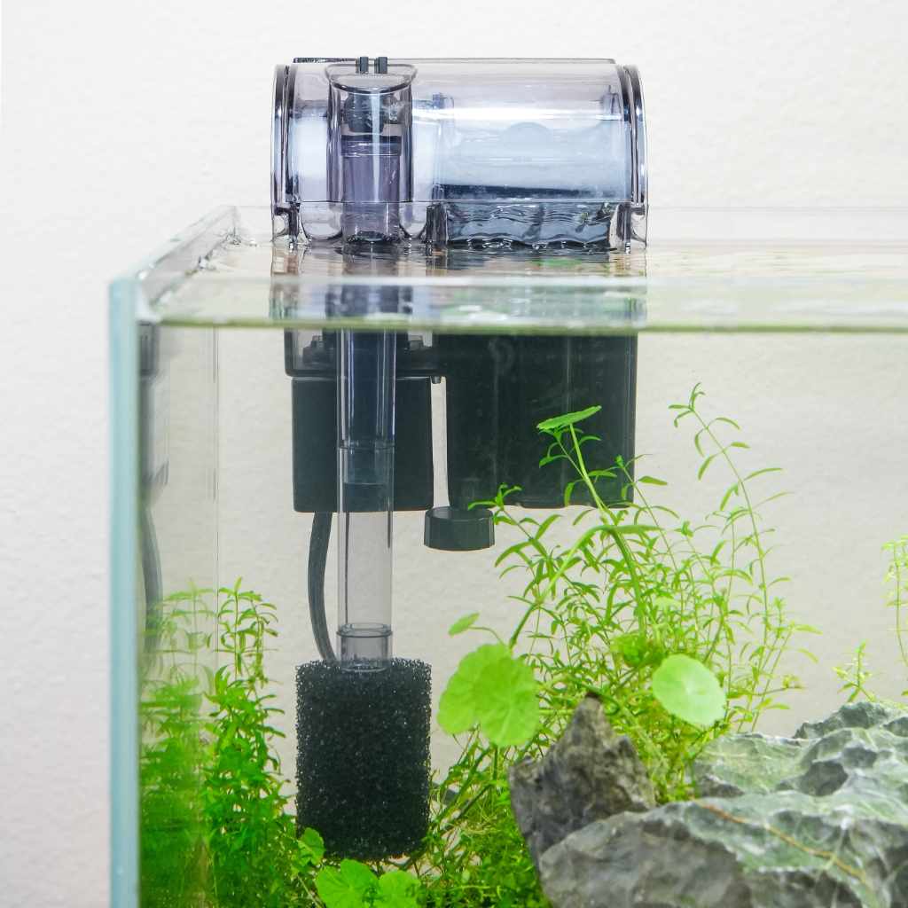 Compact Hang-On Nano Aquarium Filter