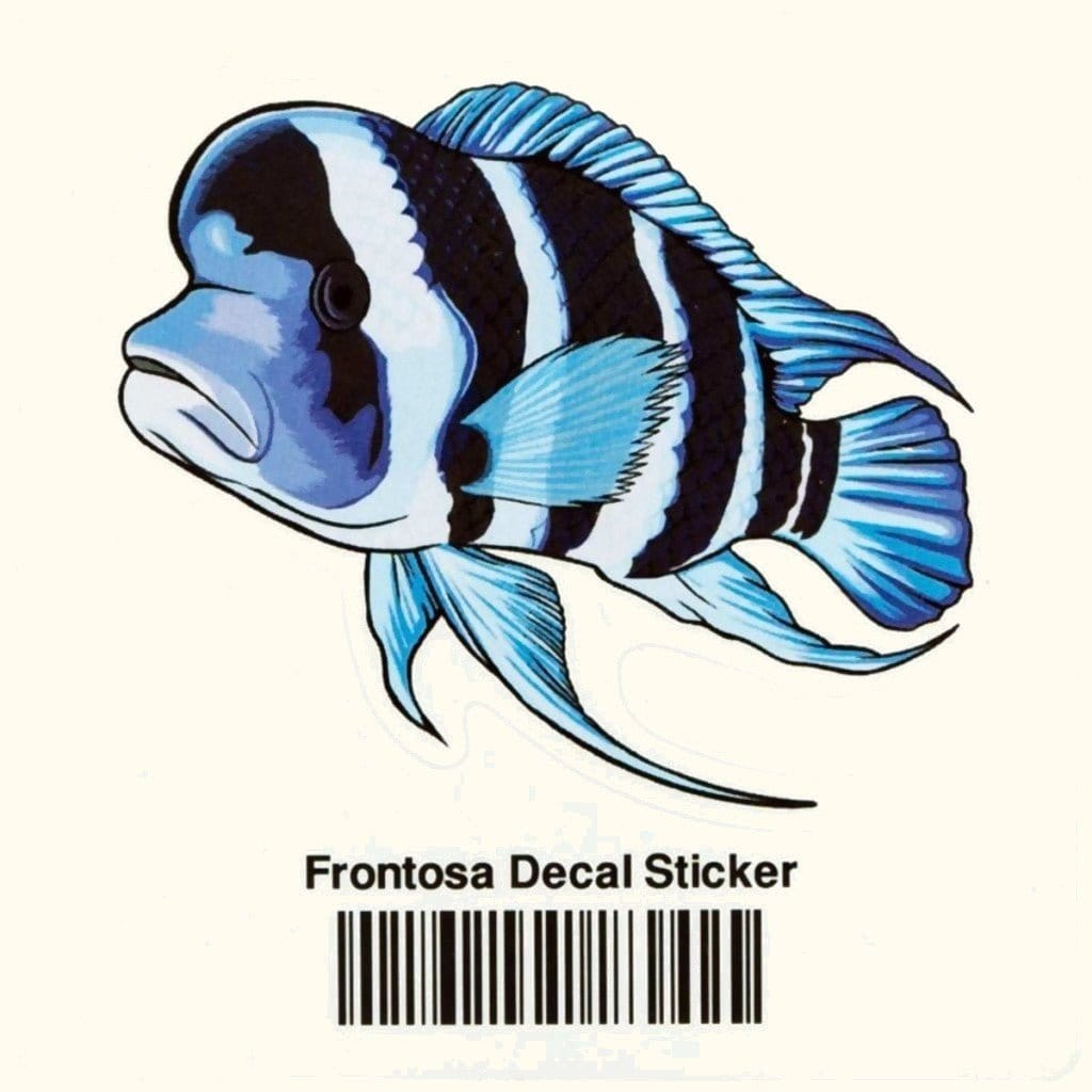 Frontosa Fish Aquarium Sticker Decal