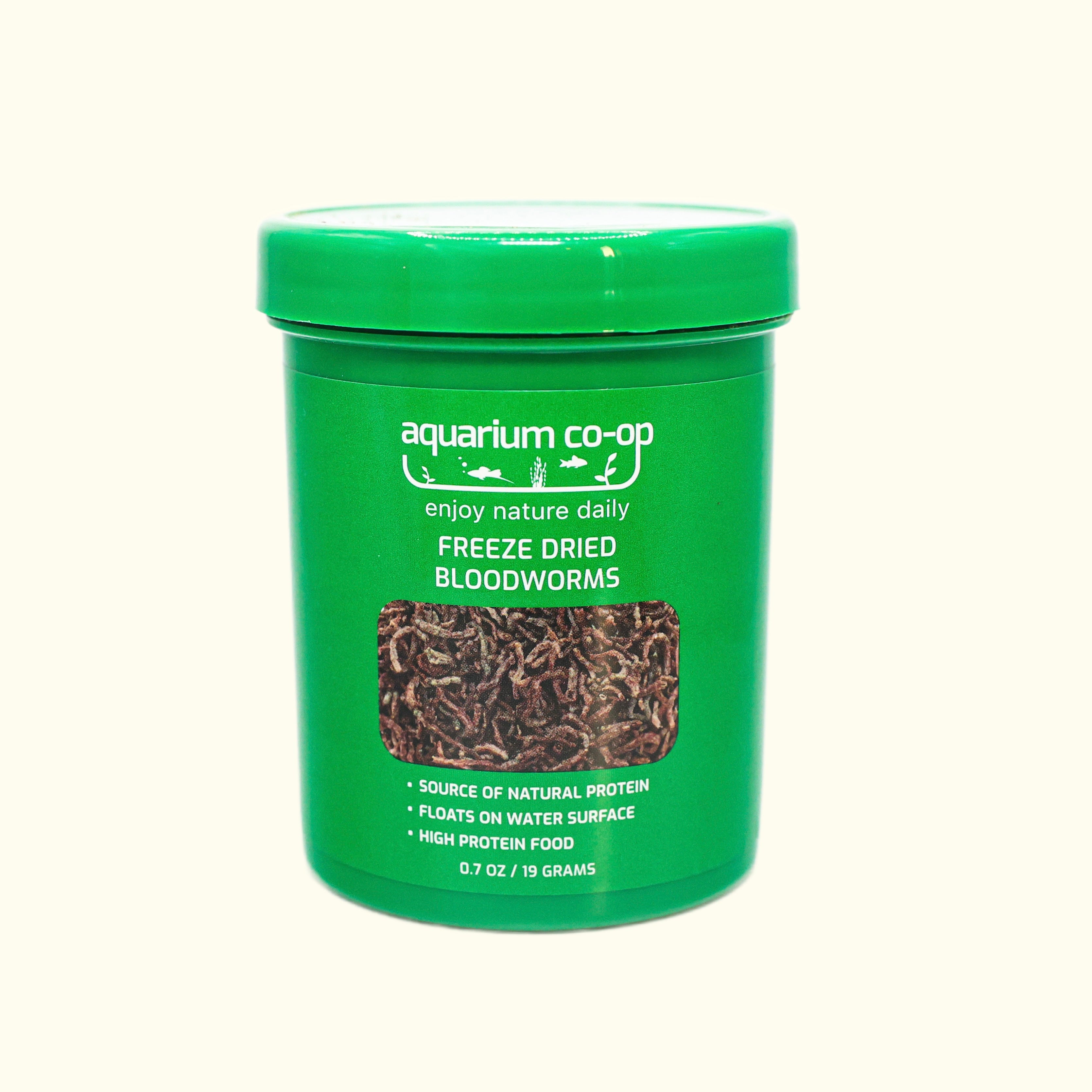 Freeze-Dried Bloodworms for Aquarium Fish