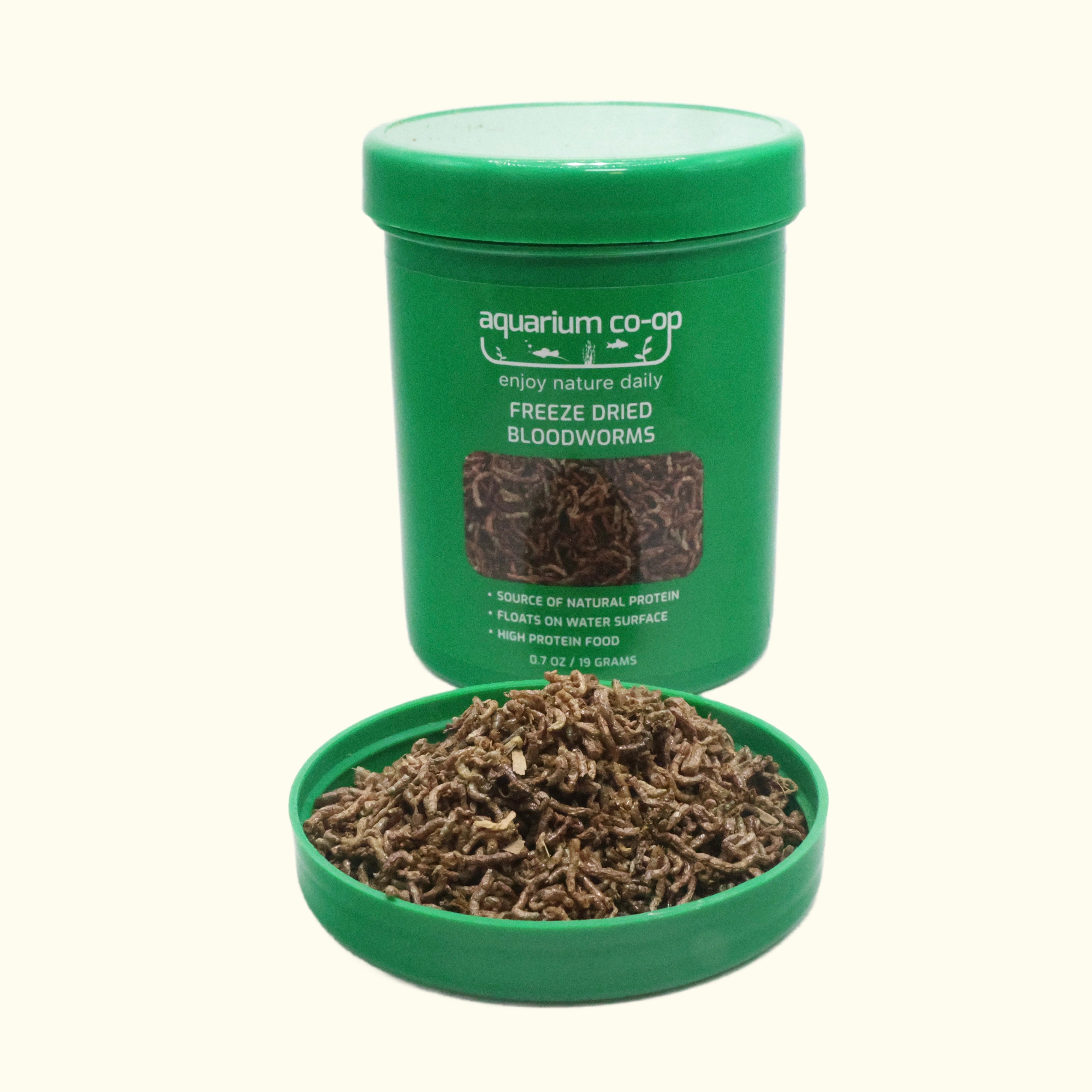 Freeze-Dried Bloodworms for Aquarium Fish