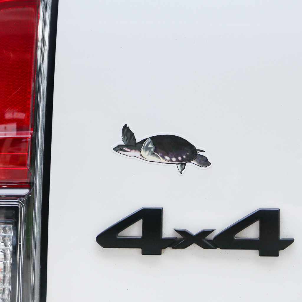 Fly River Turtle Vinyl Sticker Decal
