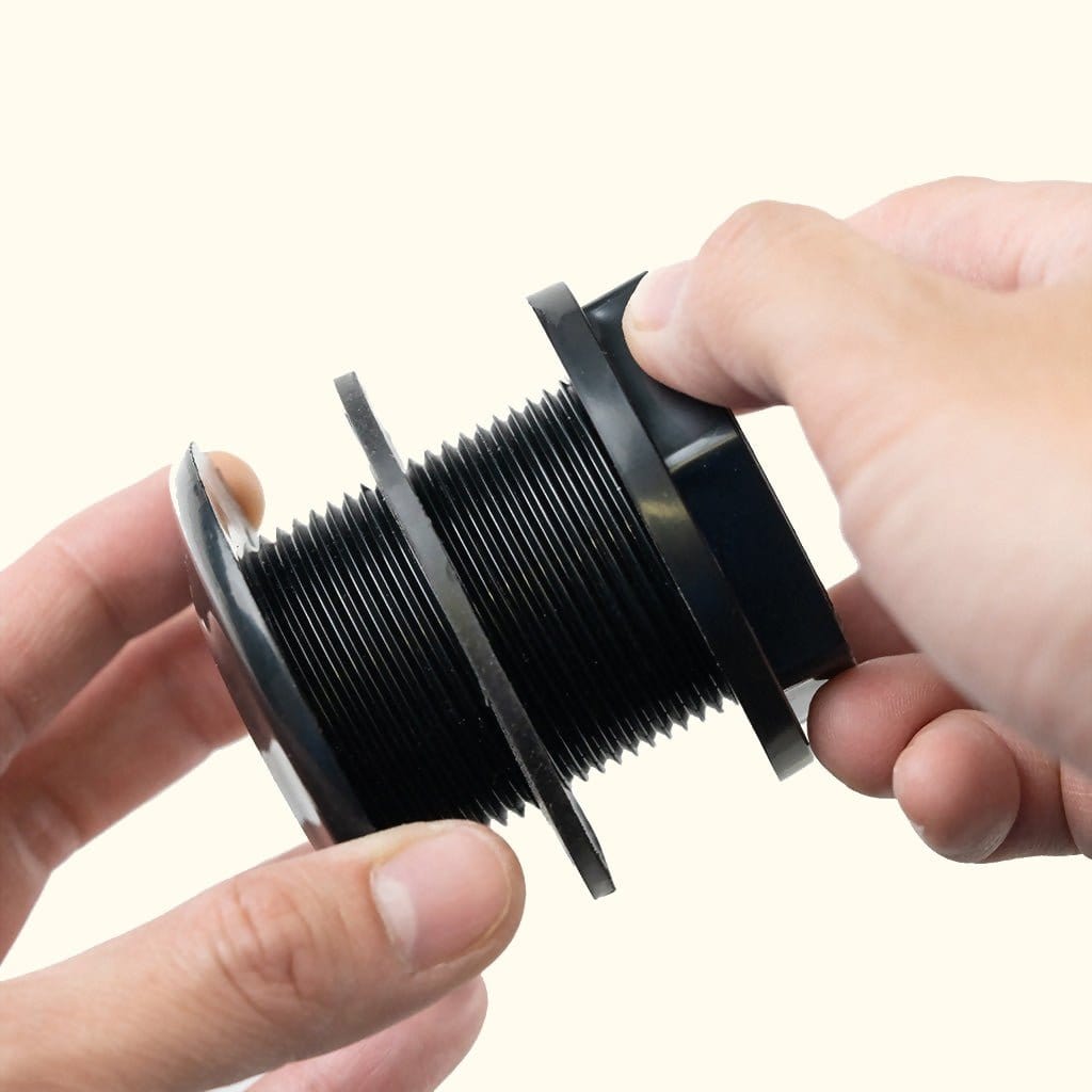 Slip x Slip Aquarium Bulkhead Fitting for Tanks