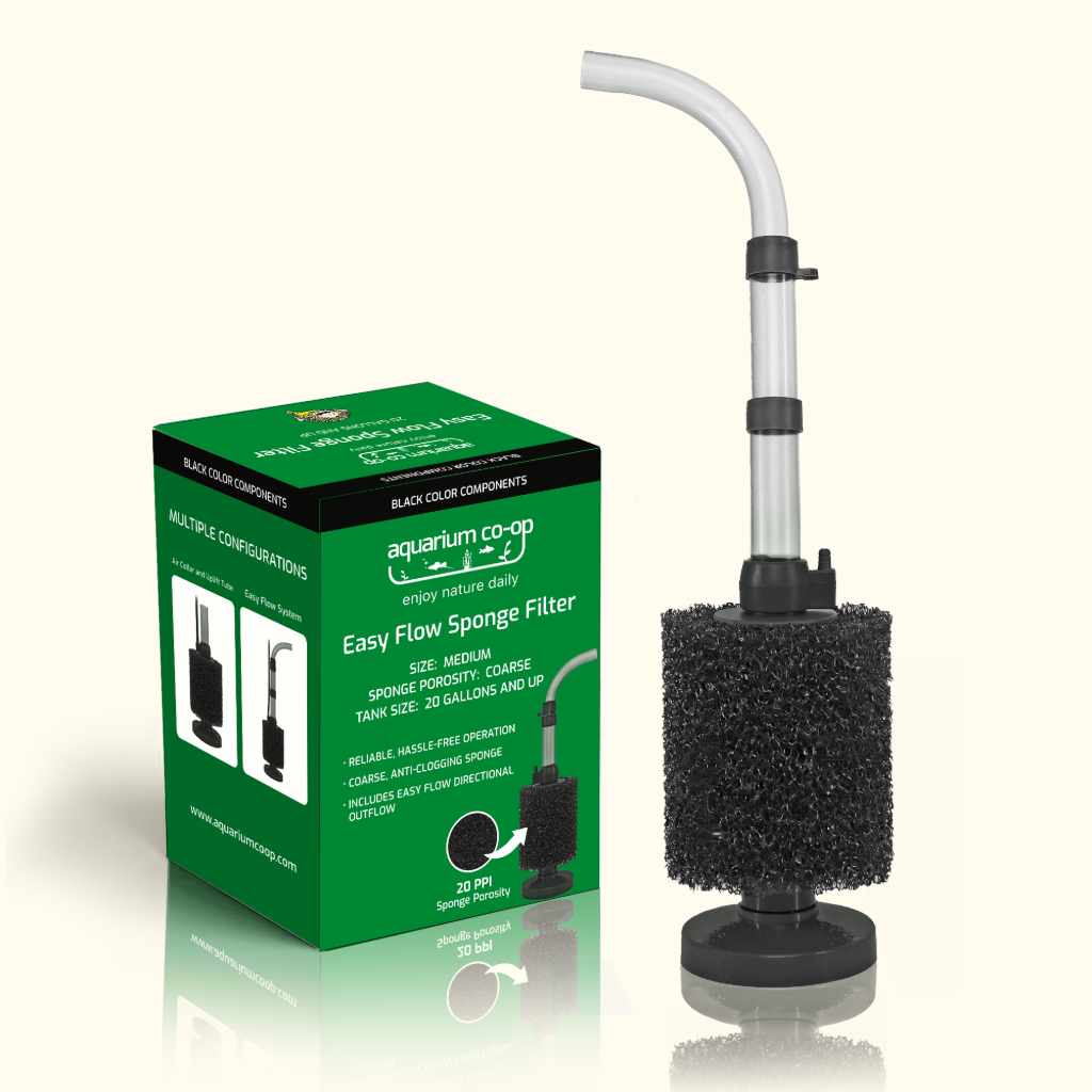 Coarse Black Sponge Filter for Easy Flow