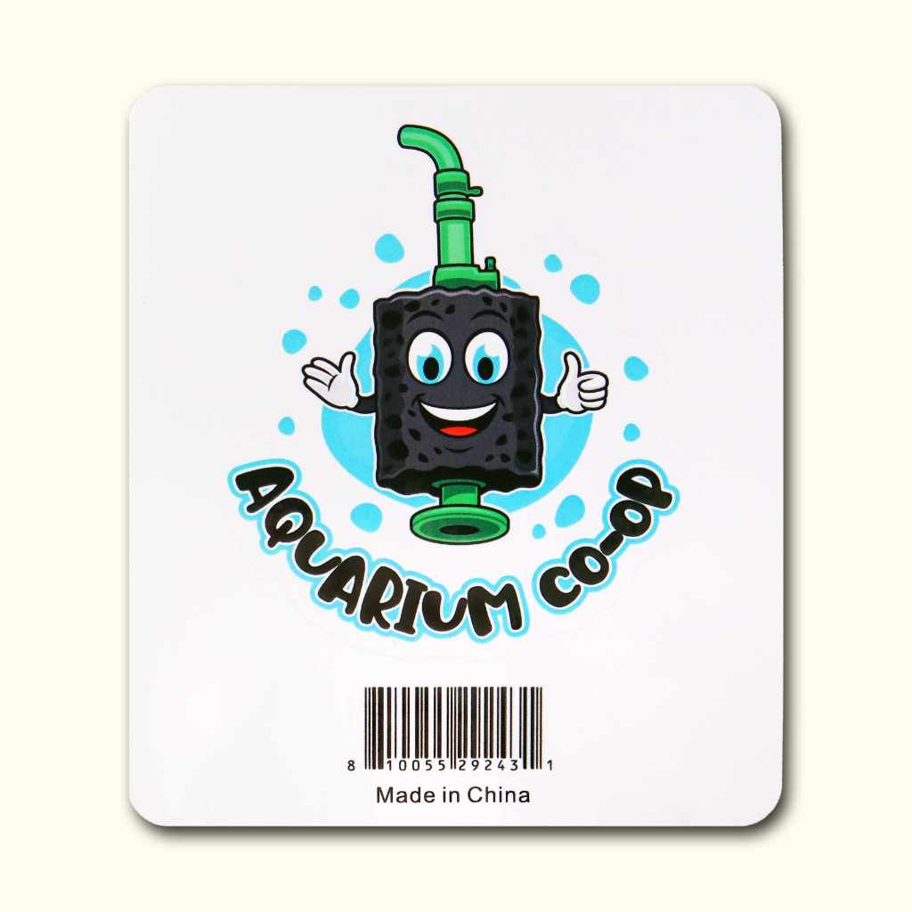 Nermy Sponge Filter Decal Sticker for Aquariums