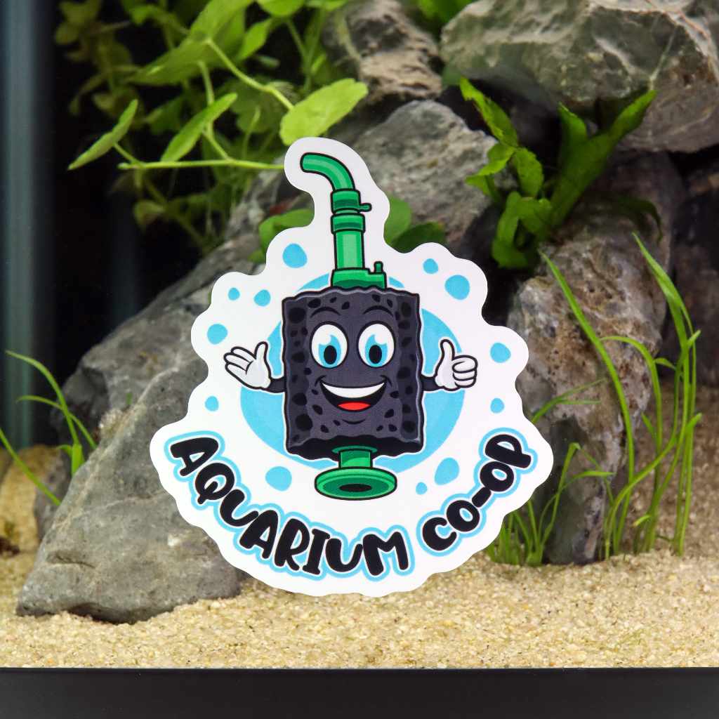 Nermy Sponge Filter Decal Sticker for Aquariums