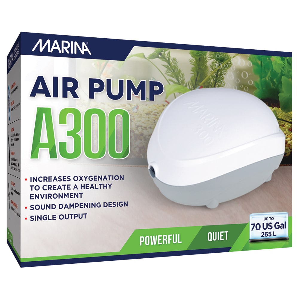 Compact Marina Air Pump for Aquariums