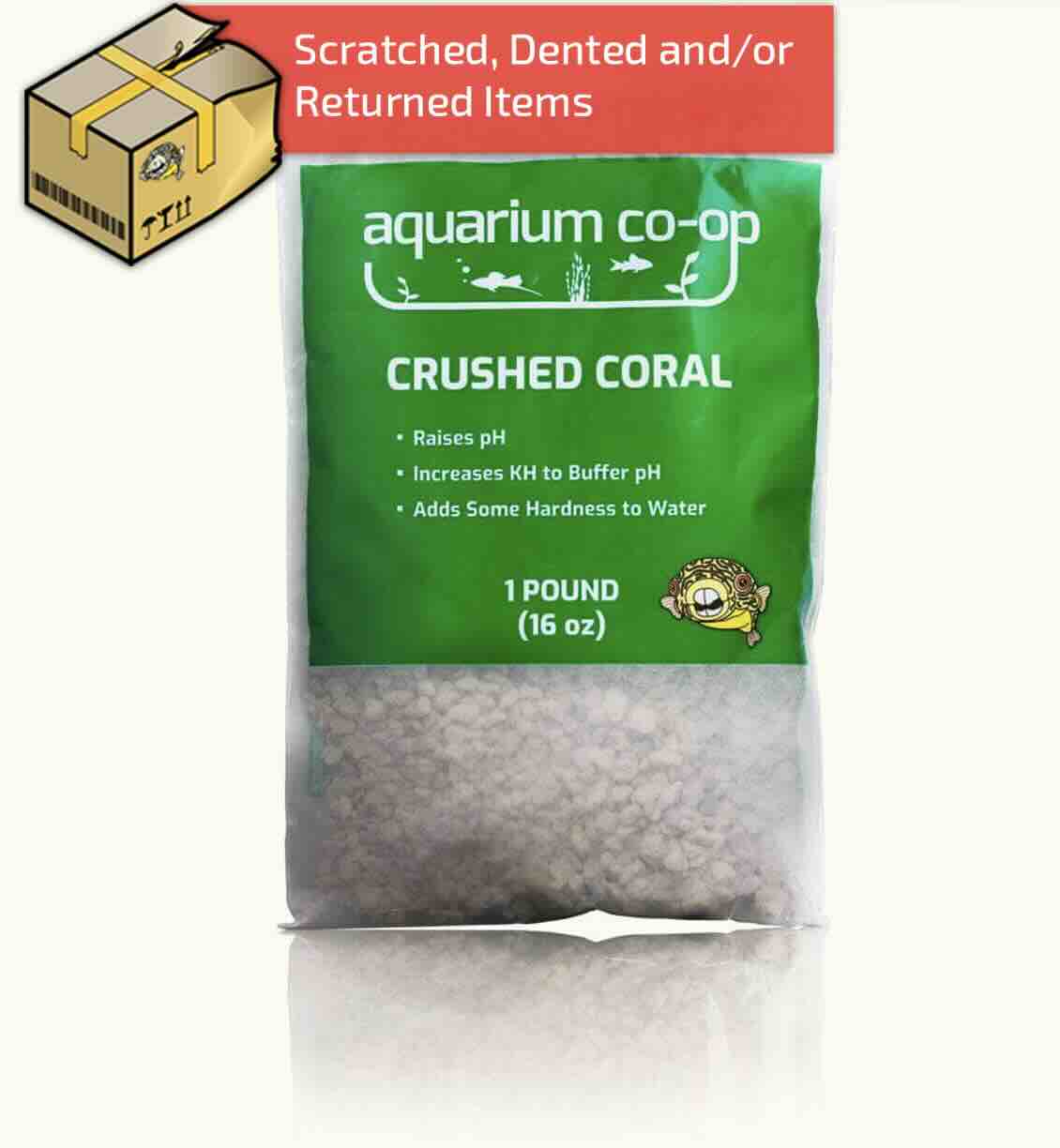 1lb Crushed Coral for Aquariums