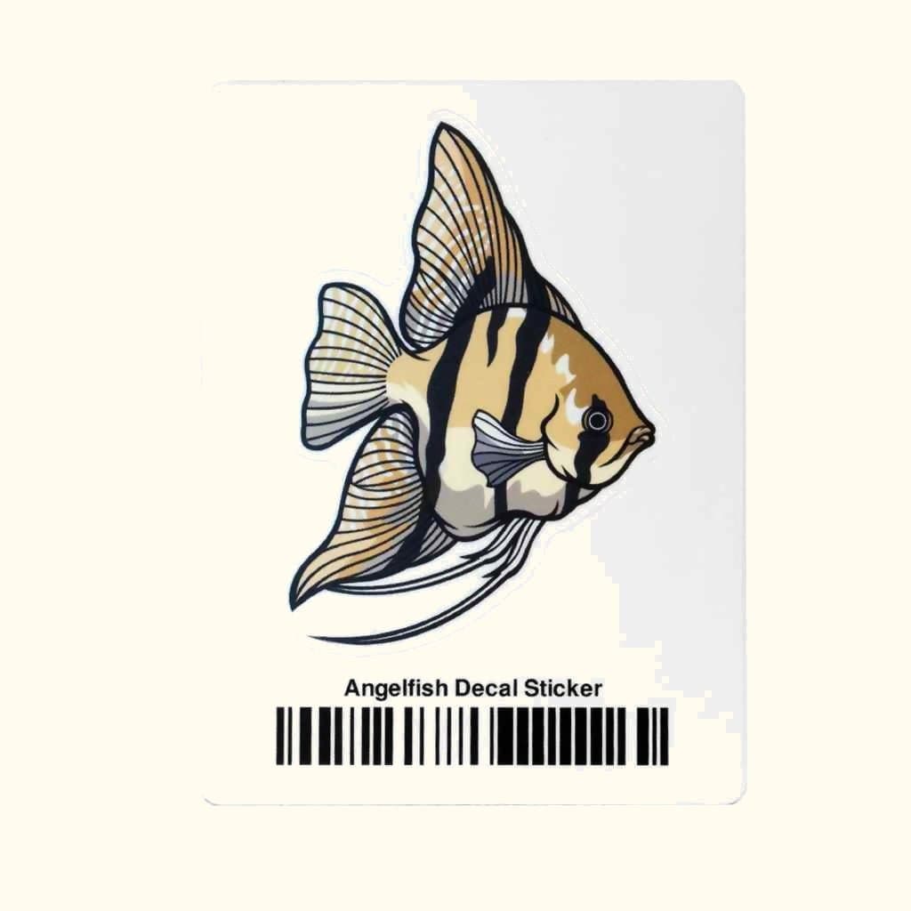 Angelfish Vinyl Sticker for Decor